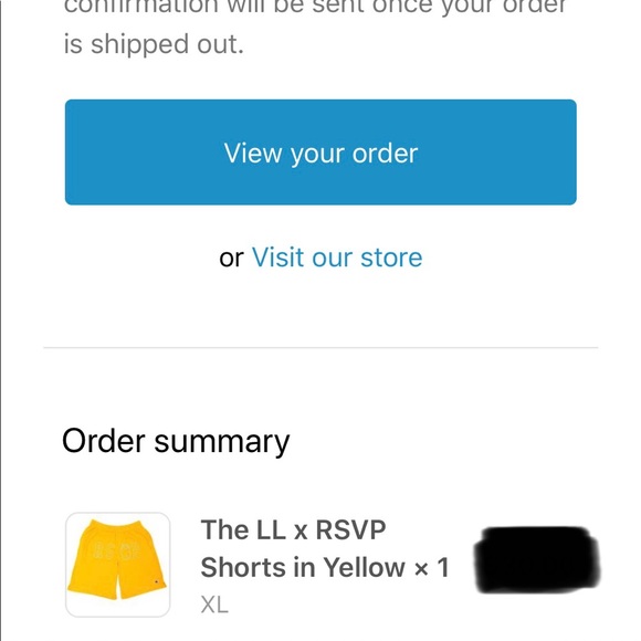 Lyrical Lemonade RSVP shorts - Picture 4 of 4